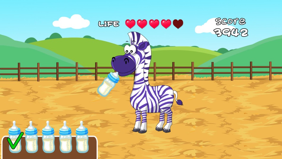 #7. Bella's playtime with zebra (iOS) 来自: Wai Chin Ng