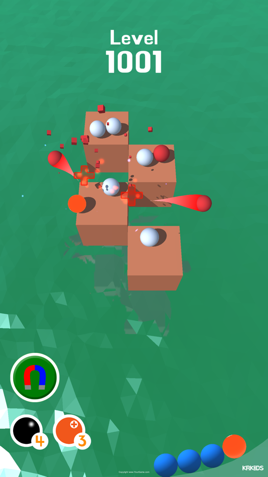 #1. Drop The Red (iOS) 由: Korean Kids Ahead of The World