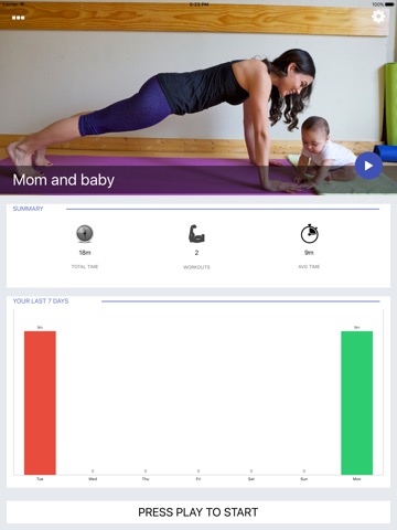 9 Minutes Mom and Baby Workoutのおすすめ画像1