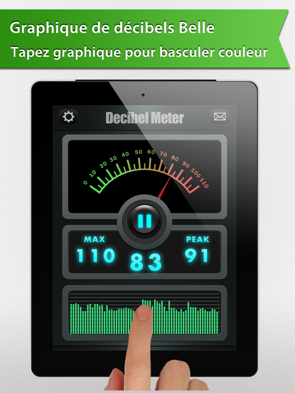 Screenshot #5 pour Decibel Meter Free