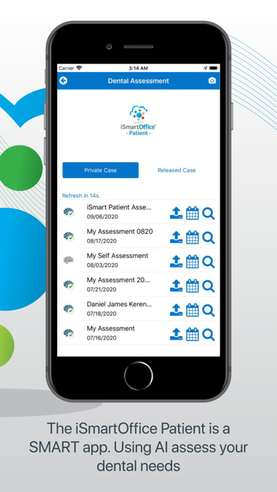 iSmartOffice Patient Screenshot