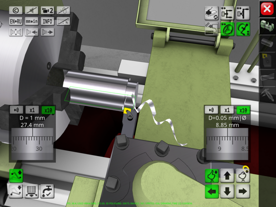 1K62 Lathe Simulator iPad app afbeelding 4