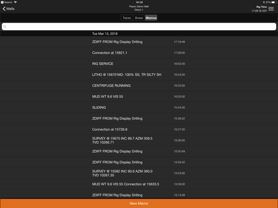 Pason Live iPad screenshot 5 - Business app