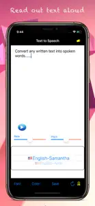 Text to Speech : Text to Voice screenshot #1 for iPhone