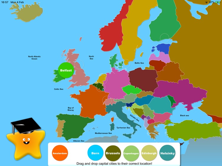 Capital City Quiz Europe screenshot-4