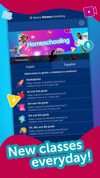 Amco Homeschooling Screenshot