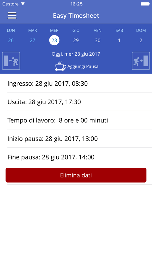 #1. Easy Timesheet (iOS) 由: Enzo Sestito