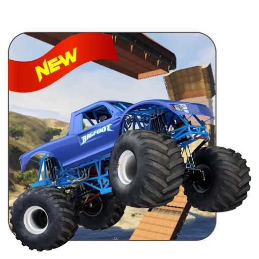 Monster Truck Stunt Racing mtd iOS App
