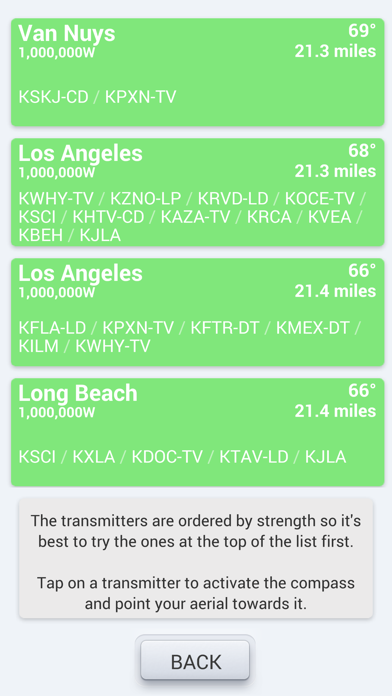 Antenna Finder screenshot 2