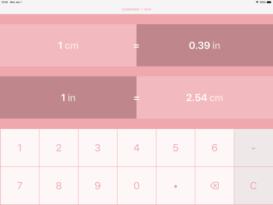 Centimeters naar Inches iPad app afbeelding 4