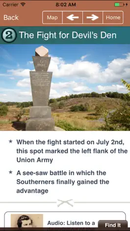 Game screenshot Gettysburg Battle App: July 2 hack