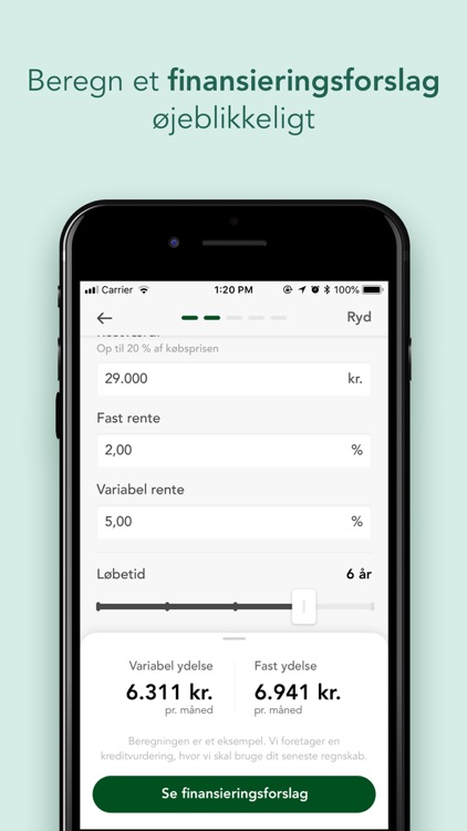 Leasingberegner: Beregn tilbud