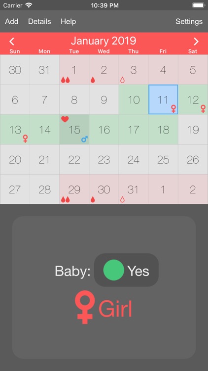 Menstrual Cycle Tracker