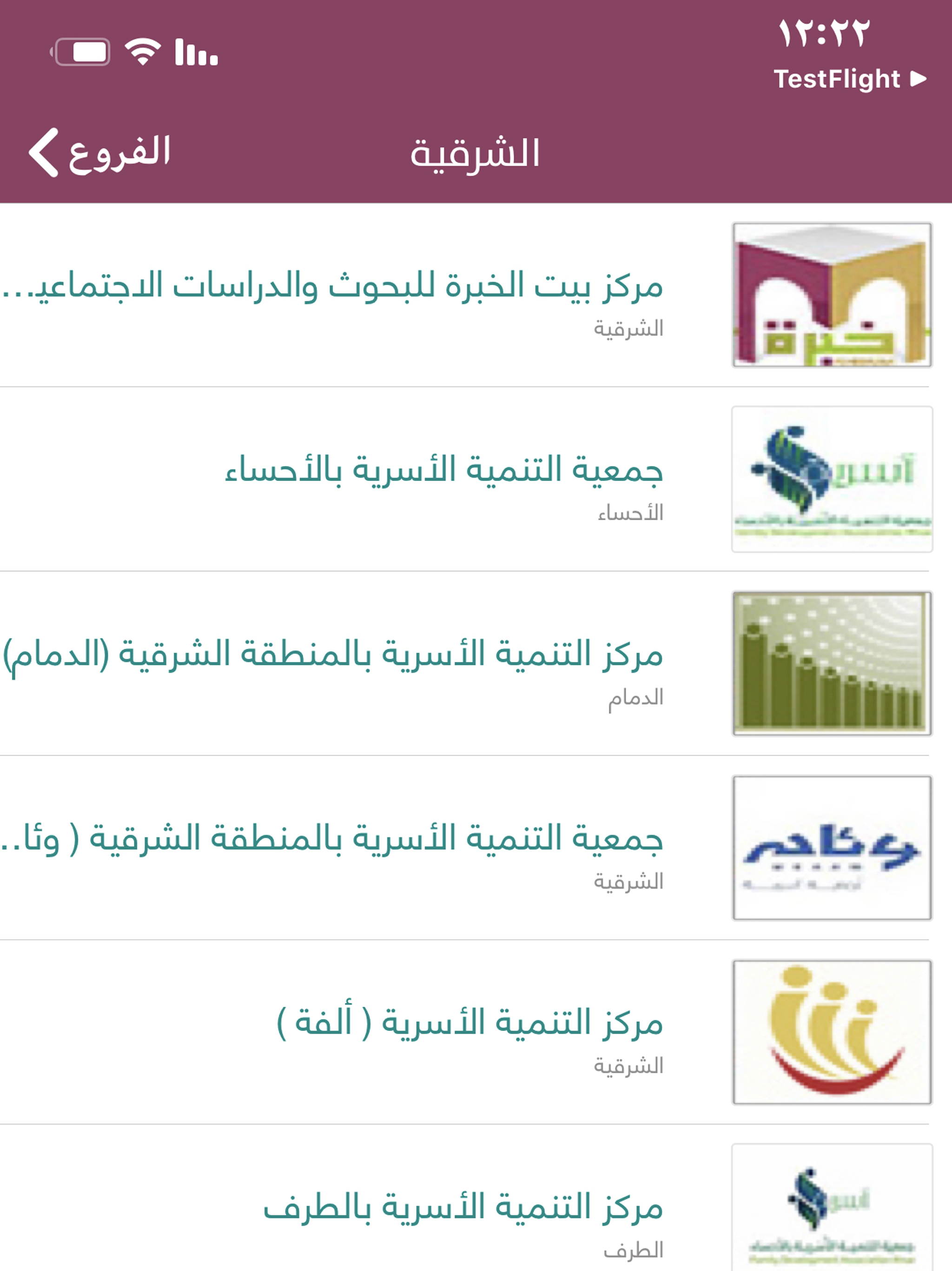 خارطة الجهات الأسرية