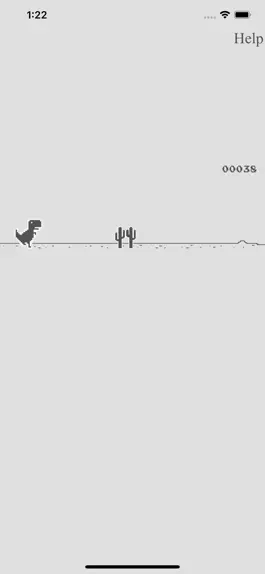 Game screenshot Dino Game with Widget hack