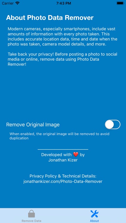 PDR - Photo Data Remover screenshot-3