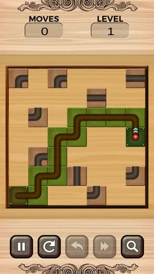 Gravity Pipes - Slide Puzzle iPhone Screenshot 3