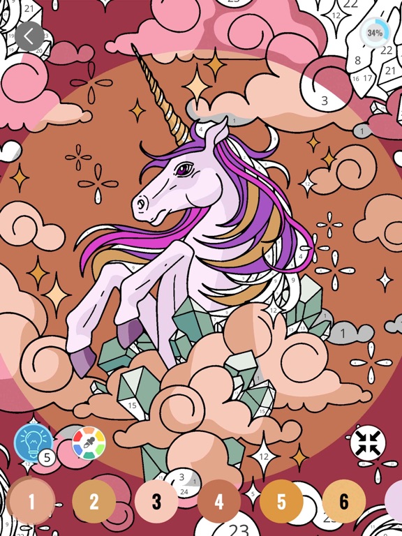 Screenshot #5 pour Draw Color By Number