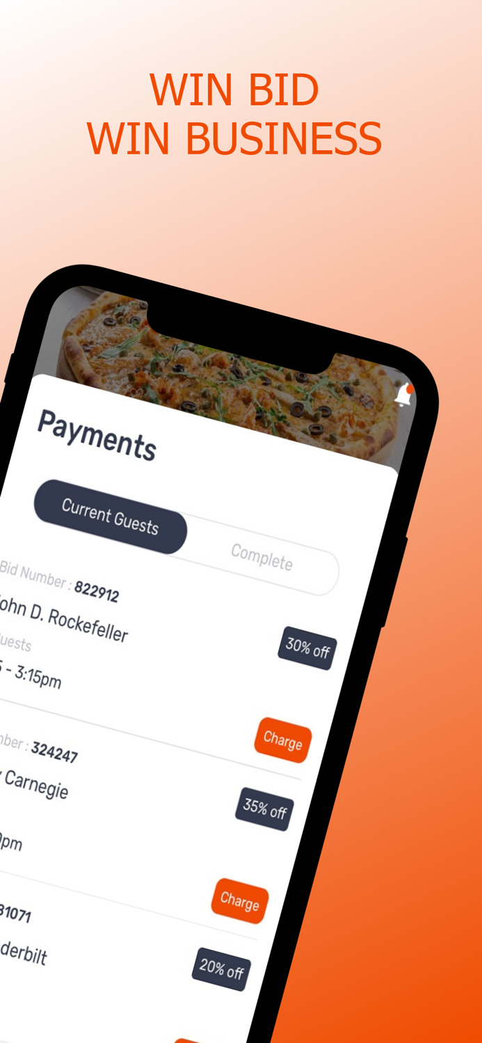 Instabids for Restaurant Owner