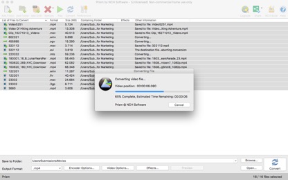 Prism Video File Converter screenshot 2