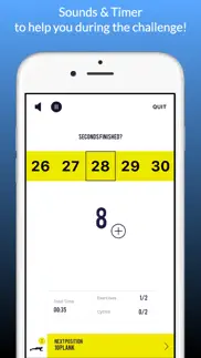 plank - 30 days of challenge iphone screenshot 4
