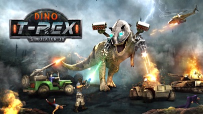Dino Trex Simulator 3Dのおすすめ画像1