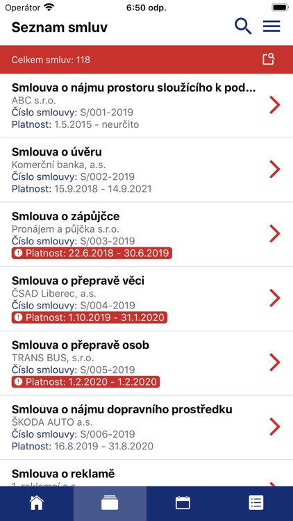 MANAŽER SMLUV A DOKUMENTŮ