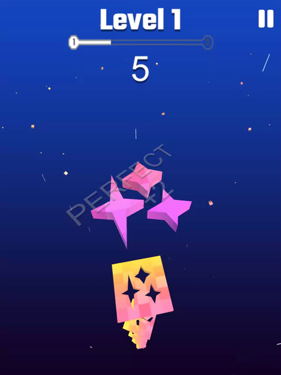 Screenshot #5 pour Falling Shapes ○