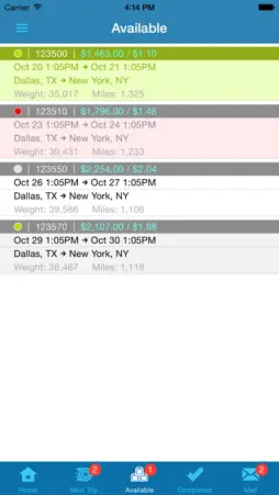 Ditat Mobile Dispatch screenshot 1