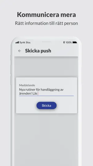 WKER - mobilt intranät screenshot 3