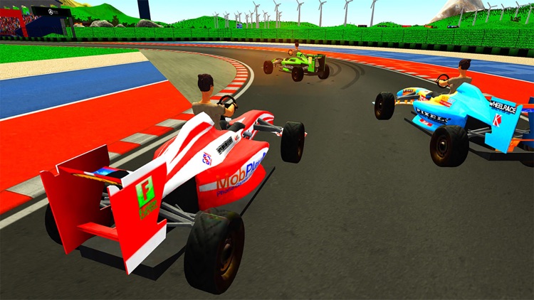 Top Speed Formula Car Race