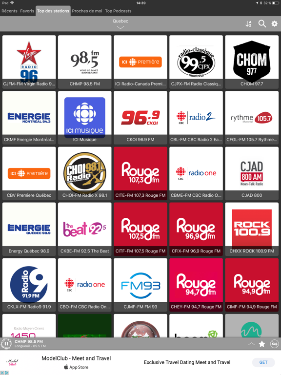 Screenshot #5 pour Radios Canada: Radio Player FM