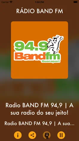 Game screenshot RÁDIO BAND FM mod apk