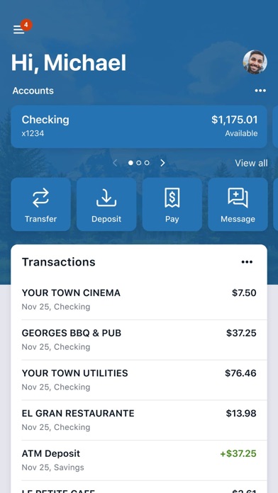 Skowhegan Savings Bank Screenshot