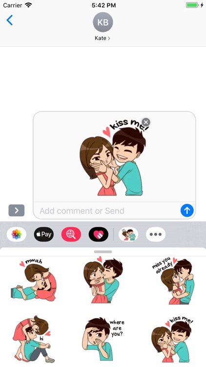 Love Couple Stickers Pack screenshot-6