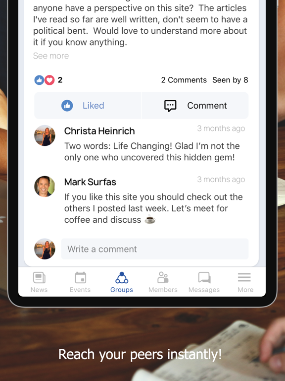 YPO Pittsburgh Chapter iPad screenshot 7 - Business app