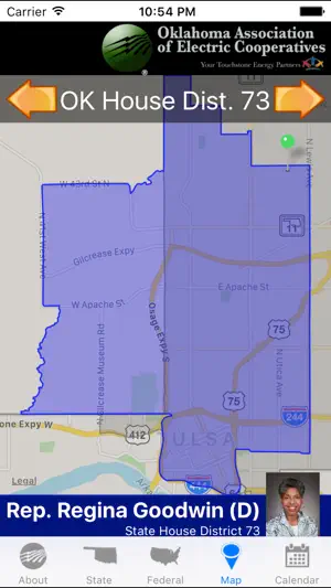 Oklahoma Legislative Guide screenshot 2