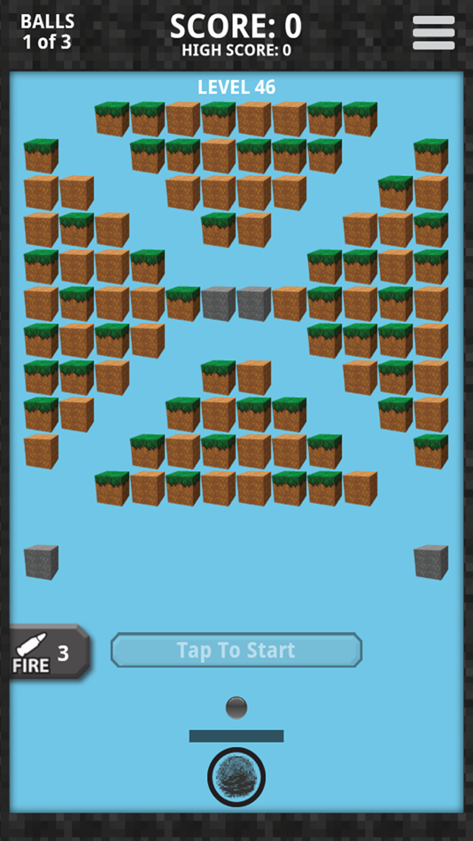 #3. Block Breaker Gem Mining Game (iOS) Podle: Mike Hempfling