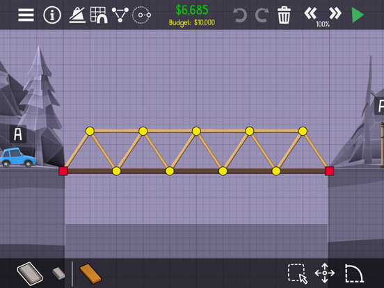 Poly Bridge 2 iPad app afbeelding 6