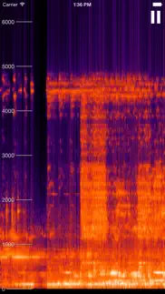 live spectrogram iphone screenshot 2