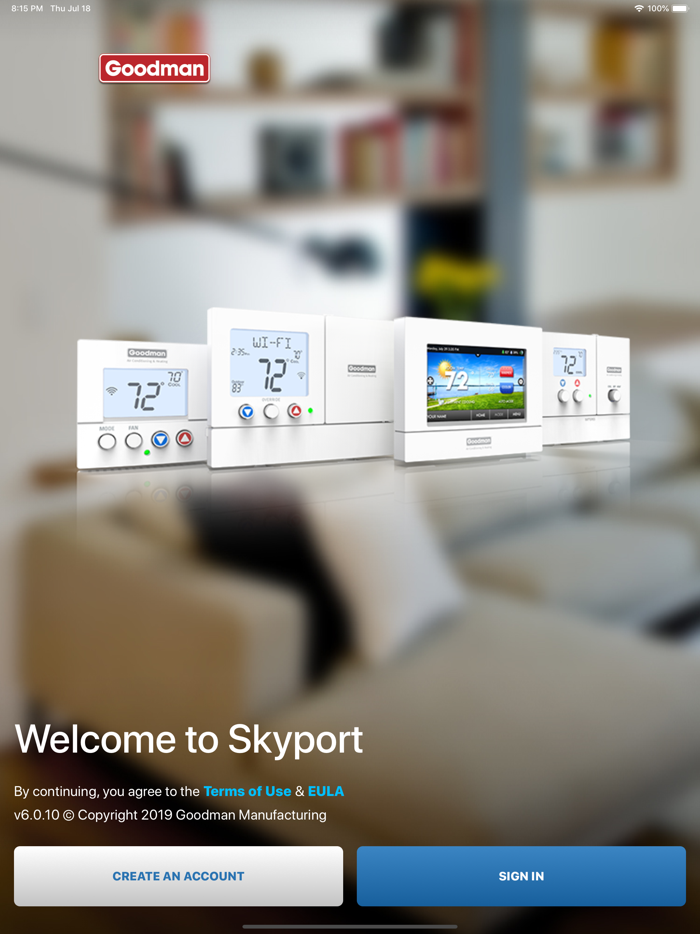 Goodman Skyport App
