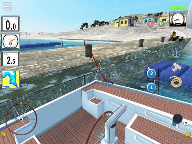 I-dock ang iyong Boat 3D Screenshot