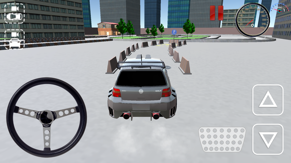 #1. Golf GTI Simulator (iOS) 由: Tohirjon Samadov