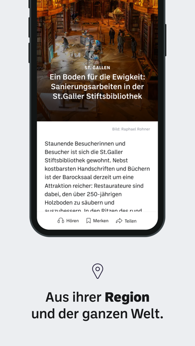 St. Galler Tagblatt News Screenshot