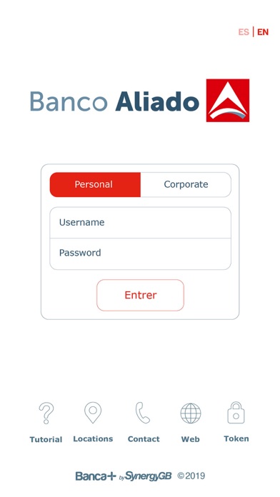 Banco Aliado Screenshot