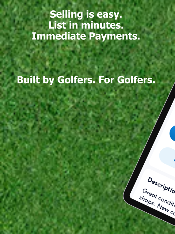 Golfing Exchange iPad screenshot 2 - Shopping app