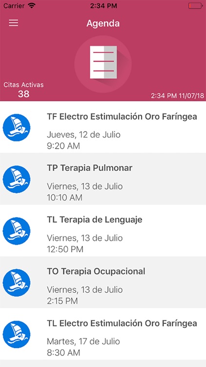 Mi Agenda CRIT APP