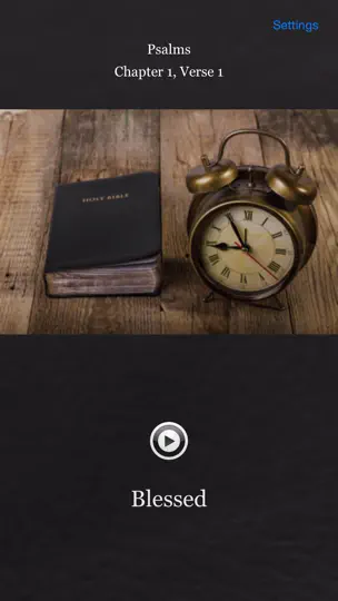 Screenshot von Prayer Time - Biblical auf dem iPhone 1