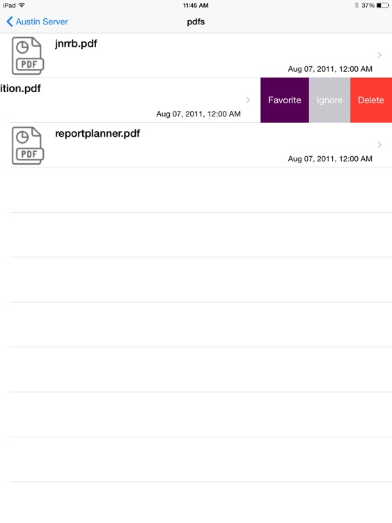 FTPFileSync for iPad screenshot-3