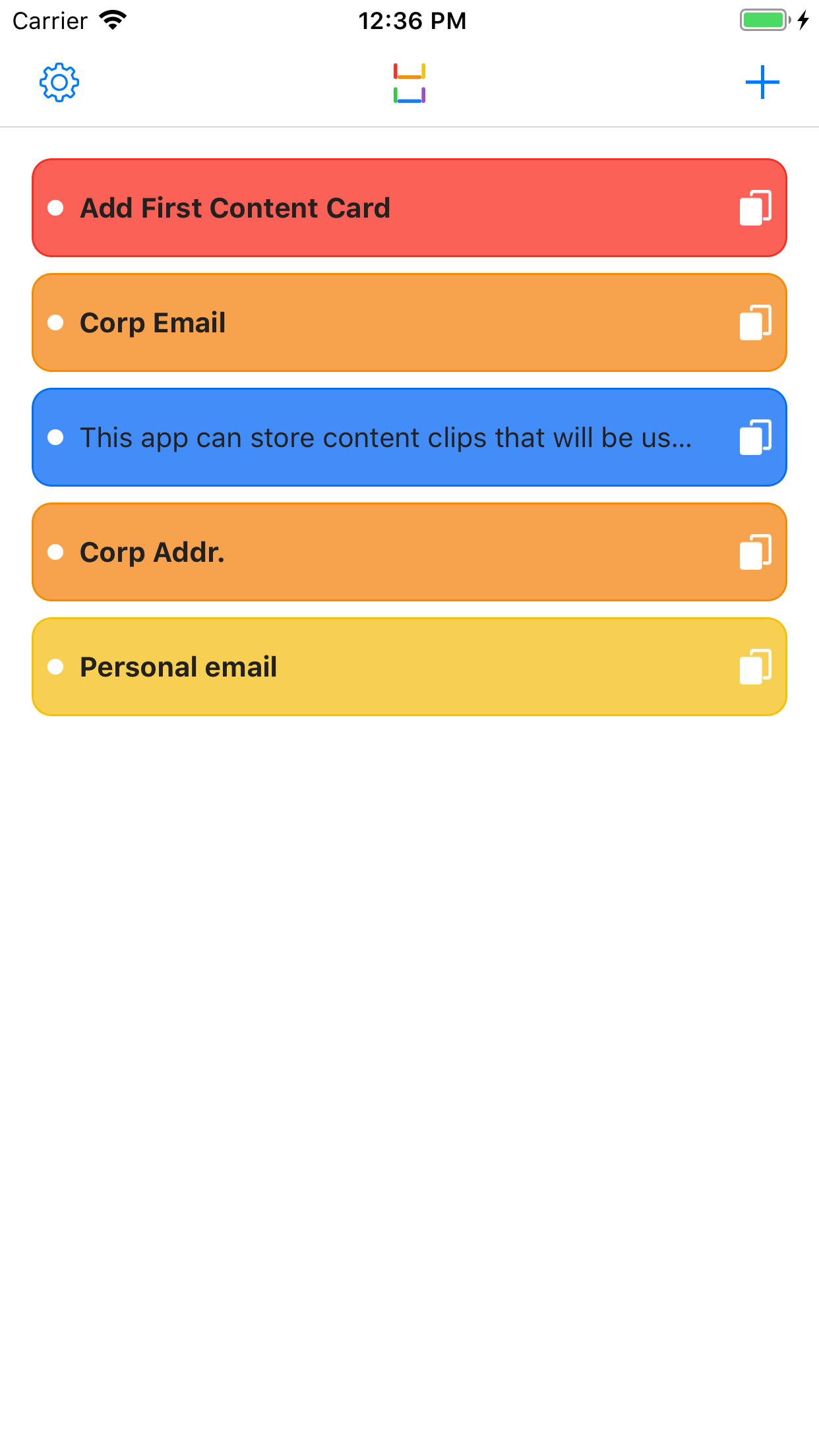 cc - Common Content Box screenshot 2